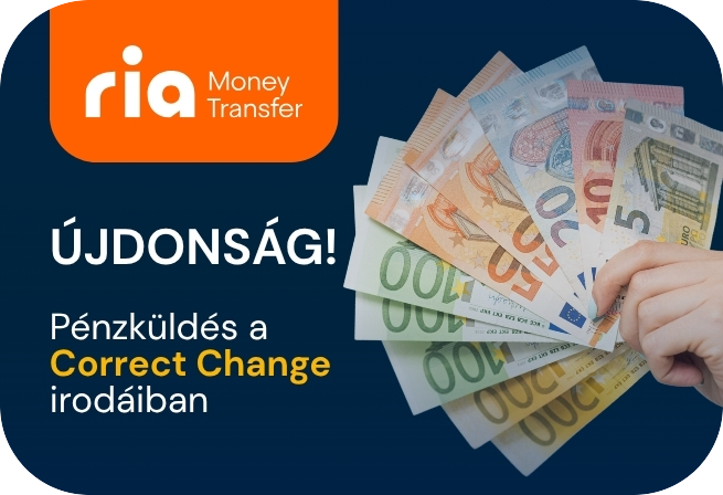 Ria Money Transfer pénzküldés és Revolut feltöltés