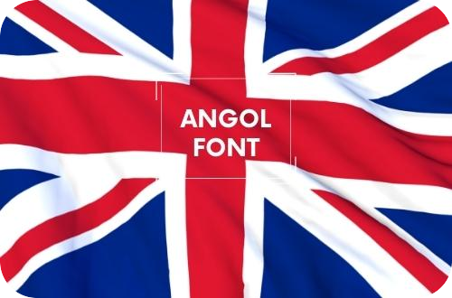 Angol font